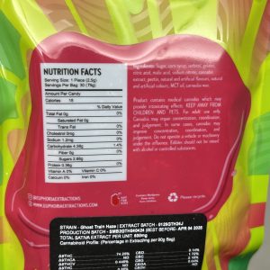 600MG EUPHORIA EXTRACTIONS SOUR GUMMIES